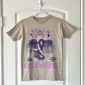 SOS SZA Open Arms North American Tour Merch Short Sleeve T Shirt